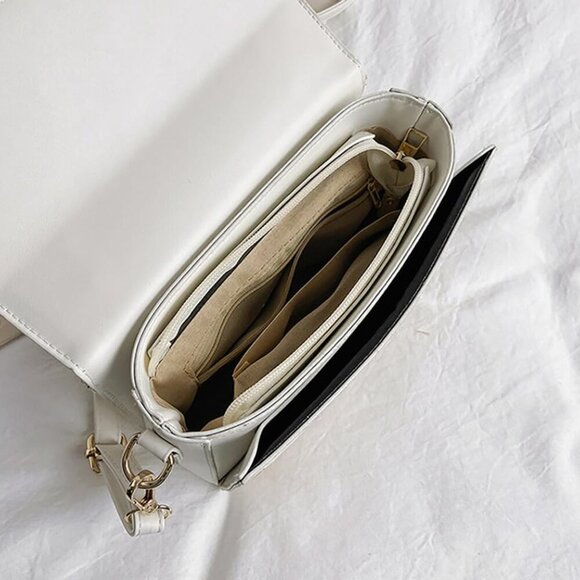 Chic Straw Crossbody Bag for Women - Elegant Lightweight Handbag for Summer 2025 - Picture 4 of 7